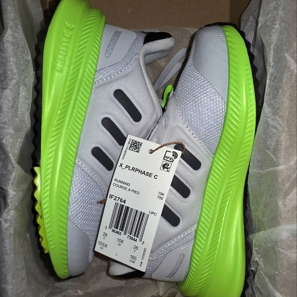 NWT Adidas X_PLRPHASE C Unisex Toddler Sneakers; Size 10 1/2K (28)